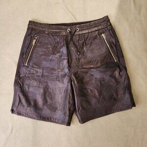 Diesel Leather Shorts NWOT